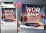 design attractive instagram, facebook posts and stories
